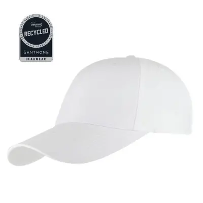 ULTRA - Santhome RPET 6 Panel DryNCool(R) Sport Cap - White