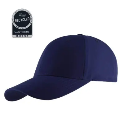ULTRA - Santhome RPET 6 Panel DryNCool(R) Sport Cap - Navy Blue