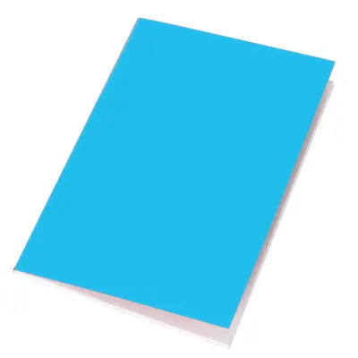 VINICA - eco-neutral A5 Notebook - Aqua Blue