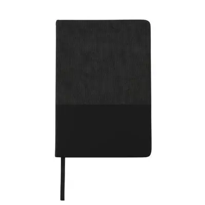 LYSS - Santhome(R) A5 Thermo PU Hard Cover Notebook - Black	